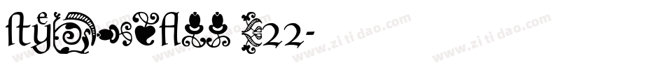 Tyndale P22字体转换